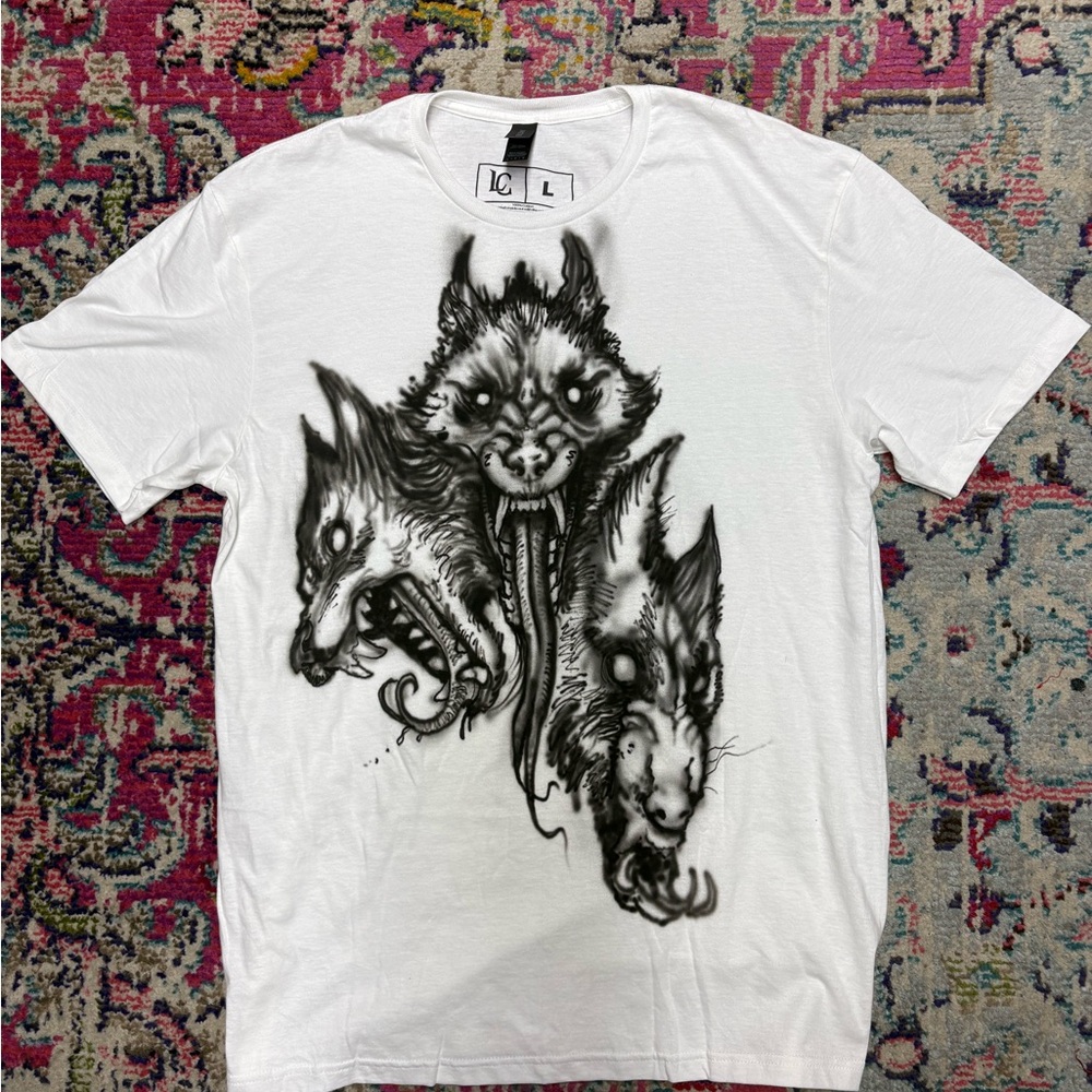 Hand Airbrushed Wolves